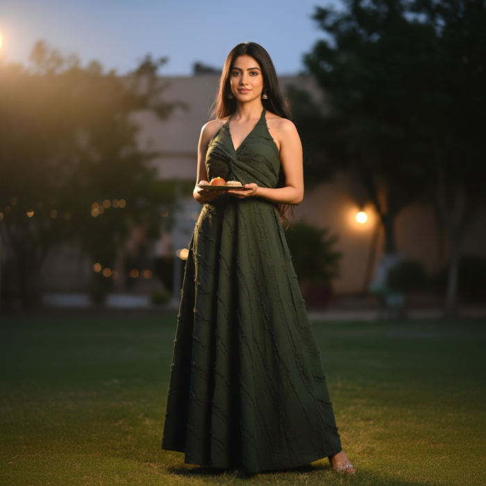 Sanjana Ruched Dress